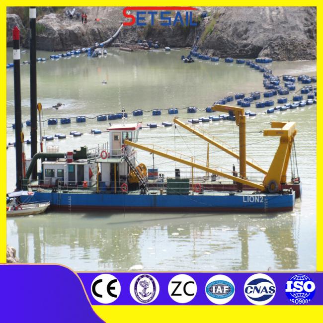High Pressure and Diesel Fuel Cutter Sand Suction Dredges for Sale