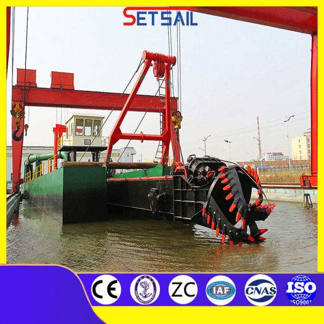 Hydraulic 20 Inch Water Flow 4000m3 Cutter Suction River Dredger