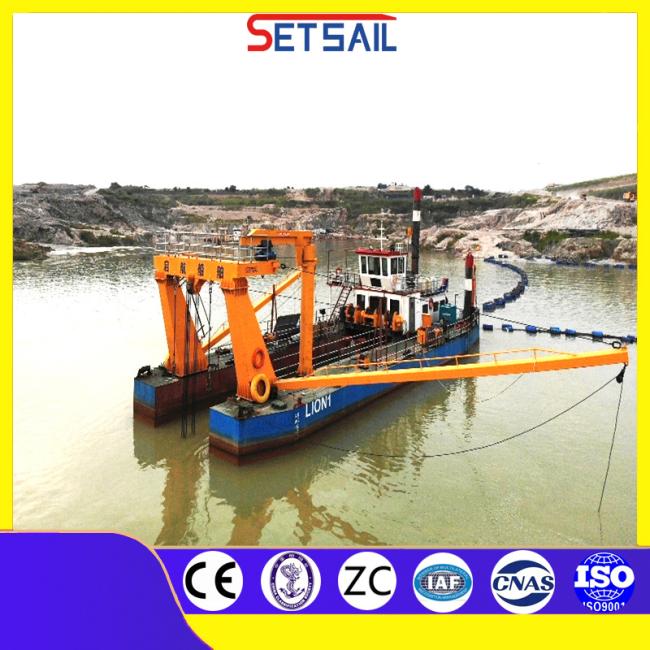 PLC Siemens Water Flow 5000m3 Diesel Engine Cutter Suction Dredger