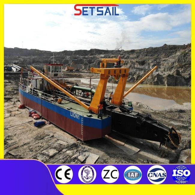 River Sand Dredging Suction Dredger with Hydraulic Winch