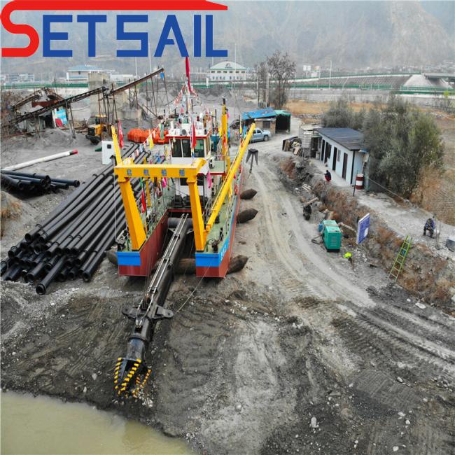 Diesel Engine or Electric Motor Portable Dredge Sand Mining Equipment