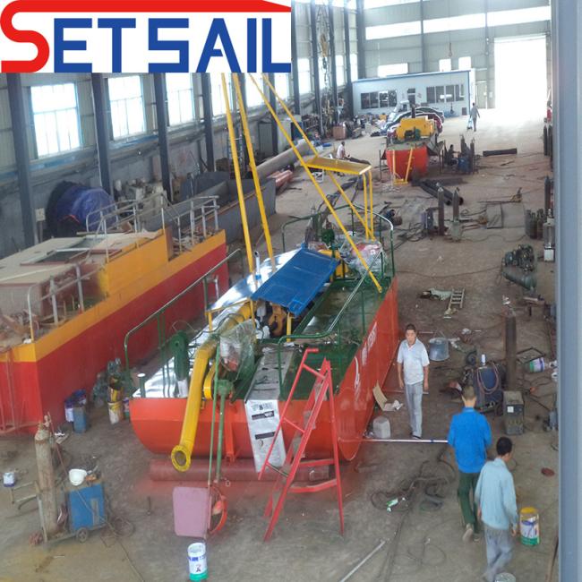 High Capacity Diesel Engine Jet Suction Dredger for River Sand