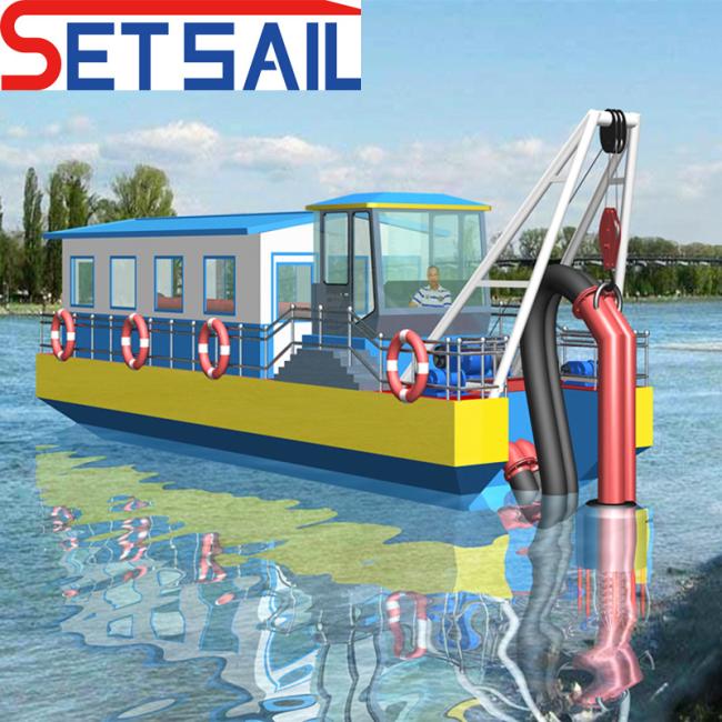 Diesel Engine Power Jet Suction Sand Dredger for River