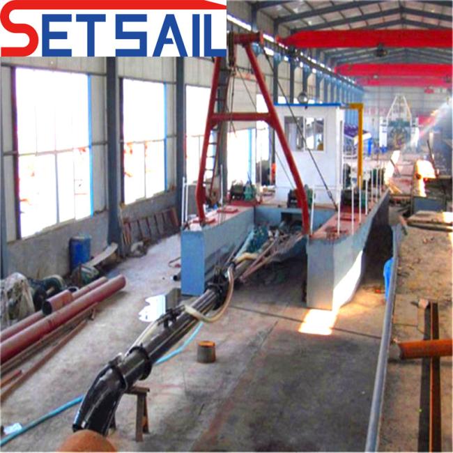 Diesel Engine Power Jet Suction Sand Dredger for River