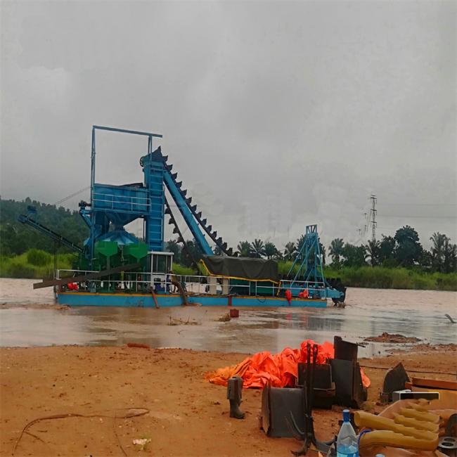 Chain Bucket River Screening Machine Mining/Gold Recovery/Diamond Equipment for Gold Washing/ Diamond Mineral Processing Machinery/ Tin Mine