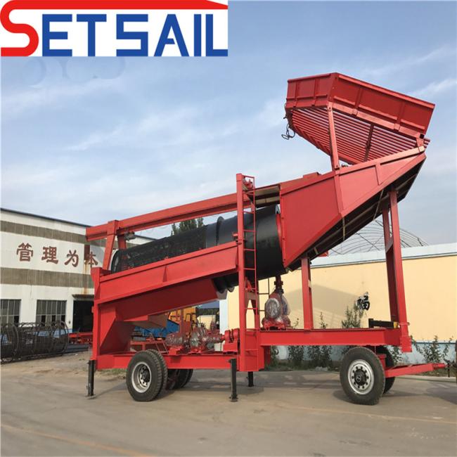 Agitate Chute Gold and Diamond Machinery for Land