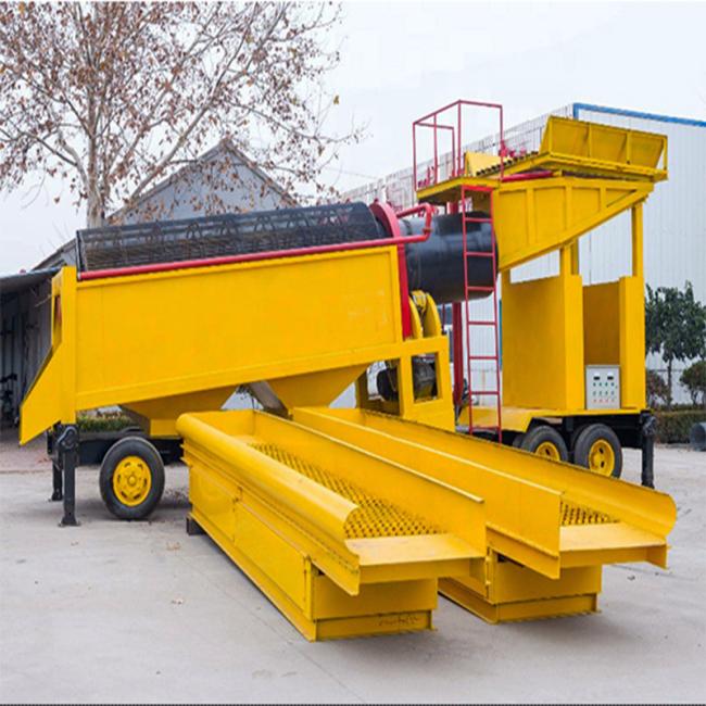 Land Gold Diamond Selecting Machinery Used in Land and River