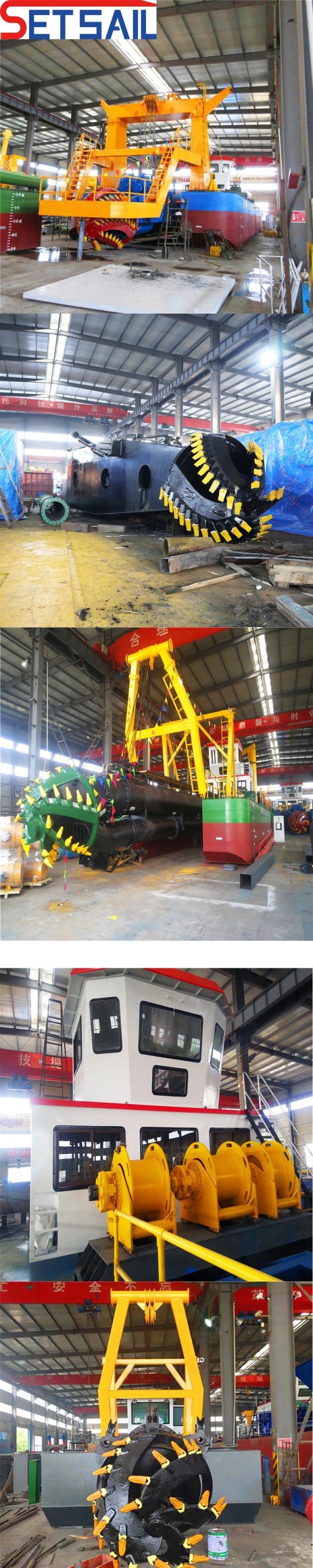 Marine Plate Made Chain Bucket Mining Dredger Machinery for Sale
