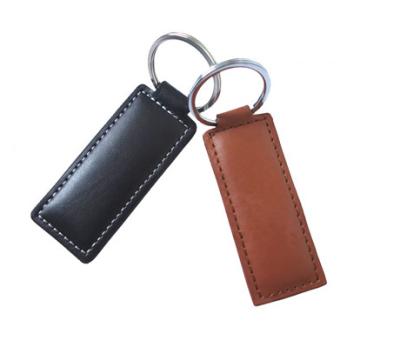 China 203 FM11RF08 13.56 MHz Leather NFC RFID Key Fobs for sale