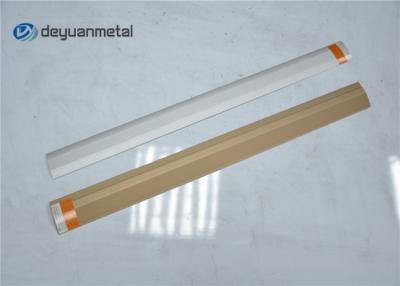 China Gold And Silver Aluminium Floor Trim Profiles For Wooden Floor High Strength for sale