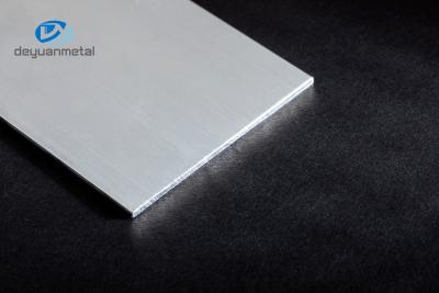 China T5 Polished Aluminum Flat Profile 6060 Aluminium Flat Door Bar Threshold Strips for sale