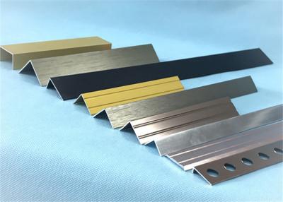China Angle Trim Shape 6463 T5 Aluminium Edging Strip , House Corner Decoration Aluminum Extruded Products for sale