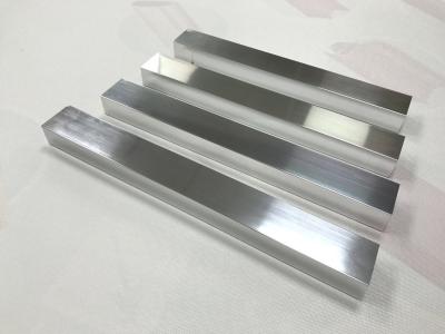 China Piezas de aluminio superficiales del marco de puerta de la ducha del espejo con la aleación 6463 pulida en venta