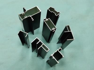 Китай 6063 алюминиевых профиля раздвижной двери T5 пудрят покрывая черноту продается