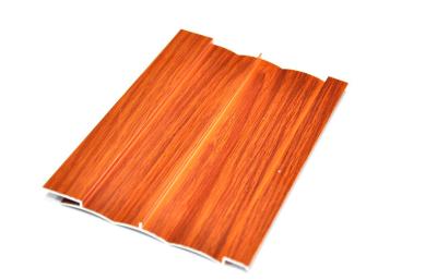 China Customized Mill Finished Wood Grain Aluminum Profiles For Furniture for sale
