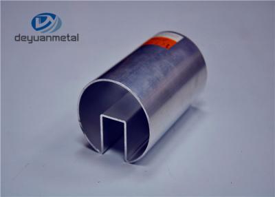 China Moa trilhos de alumínio terminados da mão do perfil da extrusão com a liga 6063/6061 à venda