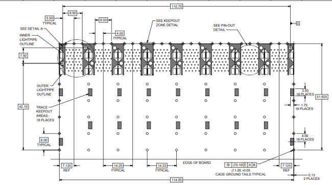 763527002 Drawing - RECOMMENDED PCB LAYOUT
