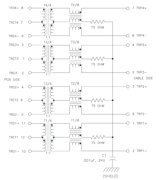 J0G-0001NL Datasheet - SCHEMATIC