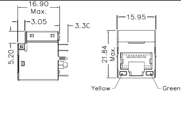 7499010122 Datasheet - Dimensions