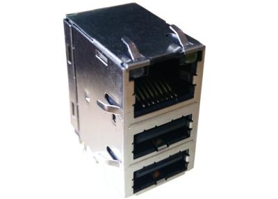 中国 TE 6620004-1 の Cat5 ネットワーキング RJ45 USB のコネクター スイッチ ルーターの PC カード IEEE802.3 販売のため