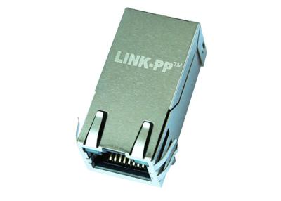 China LPJK6078AONL 1 Port 1000M POE RJ45 Connector Network With POE+ 0826-1X1T-HS-F for sale