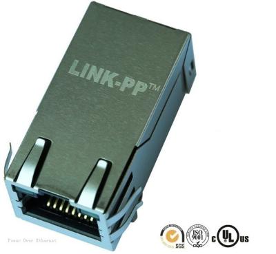 China Conector 0826-1X1T-80-F de los interruptores de red del POE del gigabit RJ45 para la PC inalámbrica en venta