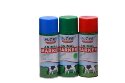 中国 Air Erasable Inverted Marking Paint Goat Lamb Animal Marking Paint Green Red Blue Color 販売のため