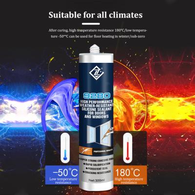 China Custom Neutral Cure Silicone Caulk Silicone Adhesive Sealant For Stainless Steel for sale