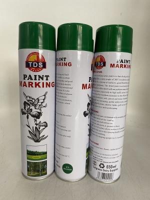 China OEM 650ml Line Marker Paint Aerosol Spray Paint Butterfly Nozzles For Hand Spray for sale