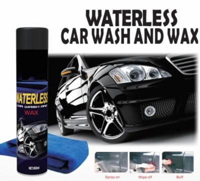 China 650ml Waterless Car Wash And Wax Car Washing / Detailing Shine Wax for sale
