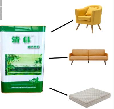 Chine Collage adhésif à base de pulvérisation à base de solvant pour la fabrication de meubles souples à l'éponge à vendre