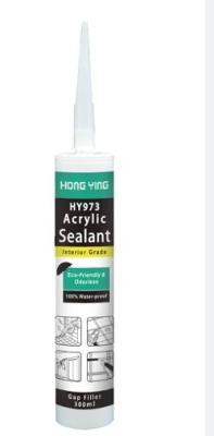 China One Component Shelf Stable Acrylic Silicone Sealant Water-Based Formula for sale