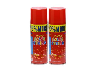 China Birthday Party Party String Spray 250ml Colorful Silly No Harm To The Human for sale