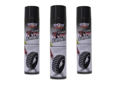 China 650ml Automotive Cleaning Products Tire Foam Cleaner Car Polish No Harm To Skin for sale