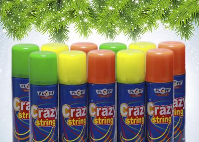 China Colorful Non Flammable EN71 Party String Spray for sale