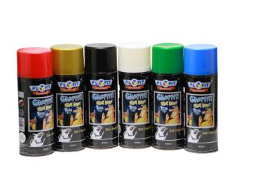 China Latas de la pintura 12 del aerosol/pintura de espray de acrílico plásticas termales modificadas para requisitos particulares de la pintada del coche del cartón en venta