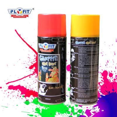 China High Heat Car Graffiti Spray Paint Metallic Aerosol Acrylic Plastic Coating for sale