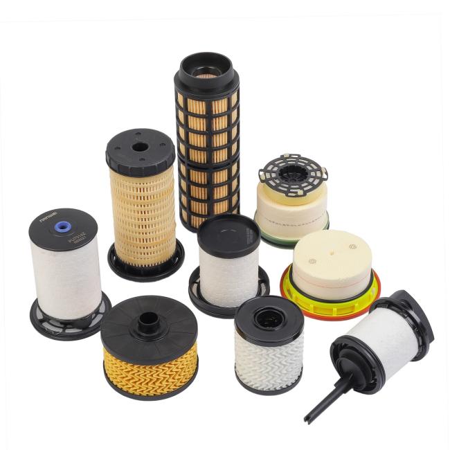 Oil filter packaging and labeling details