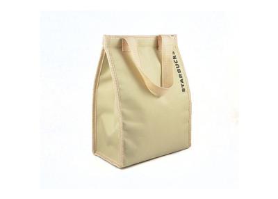 China Silk Screen / Heat Transfer Nylon Cooler Bags Insulated Totes For Food for sale
