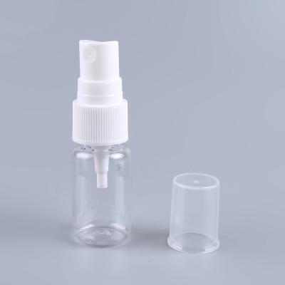 China Travel Sub Bottling Fine Mist Spray Empty Bottle 20ml PET Refillable for sale