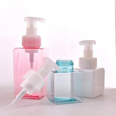 China jabón líquido recargable vacío de la mano de las botellas del dispensador del desinfectante de la mano que hace espuma 15oz en venta