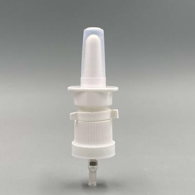 China Medical 24mm 18mm 20mm Mist Sprayer Atomizer Nasal Spray With Oblique Head Cap for sale