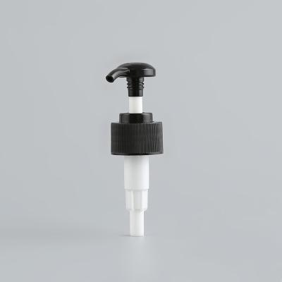 China Bottle Black Body Lotion Dispenser Pump Manufacturer 28/410 30/400 24mm Lotion Pump 250ml for sale