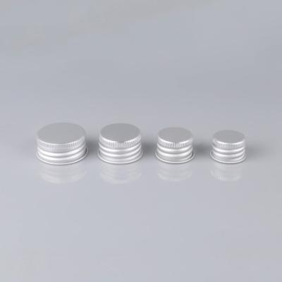 China 24mm 28mm 18mm Aluminium Screw Cap Essential Oil Bottle Caps Gold Silver for sale