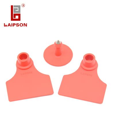 China 48*41mm Lamb Ear Tags , RFID Ear Tags For Sheep High Temperature Resistance for sale