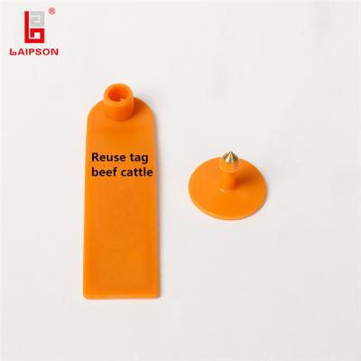 China 98mm X 28mm Cattle Ear Tag for sale