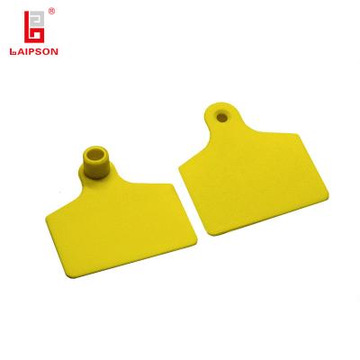 China Non Rfid Farm Livestock 62*59mm Cattle Management Tags for sale