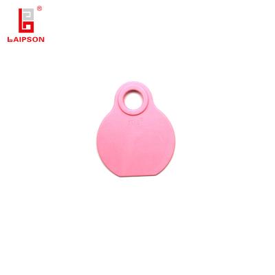 China ISO9001 80mm Top TPU Medium Size Cattle Sheep Neck Tags With Laser Printing Number for sale