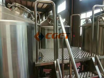 China 220V / 380V Microbrewery Equipment Beer Making Plant Turnkey Brewpub Systems for sale