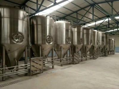 China Full Turnkey Large Beer Brewing Equipment Full Automation PLC Control System for sale